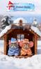 Tom and Jerry Winter Style Shivering Tom Cat Plush Doll Birthday Gift