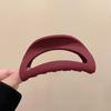 Soft Silicone Hair Clamp for Large-sized Women's Back Hair, High-end Style Updo Hairpin, Shark Clip Hairpin