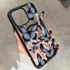 Butterfly Magnetic Transparent Phone Case For iPhone 17 16 15 14 13 12 11 Pro Max Plus Air 16E For Magsafe Wireless Charge Cover