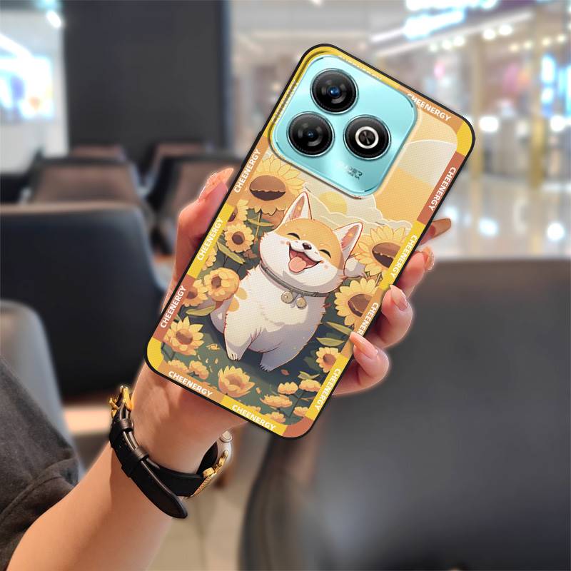 Modedesign Wasserdichte Handyhülle Für ZTE Blade A75 4G/Z2359 Silikon Langlebig Stoßfest Schmutzabweisend Vollständiger Schutz TPU