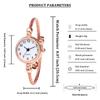 New Fashion Women Watches Simple Silver Elegant Small Bracelet Female Clock Watch Women Roman Dial Retro Ladies Wristwatches Hot