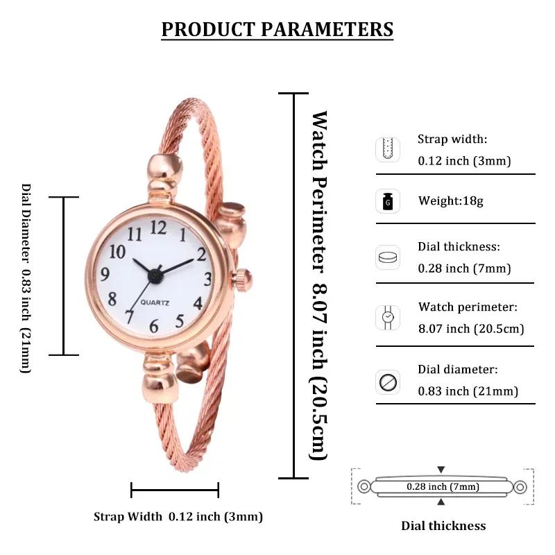 New Fashion Women Watches Simple Silver Elegant Small Bracelet Female Clock Watch Women Roman Dial Retro Ladies Wristwatches Hot