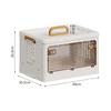 Cat Carrier Portable Foldable Hard-Sided Cat Carrier Box For Small Medium Kitten Puppy Outings Camping Walking Road Trip Hiking