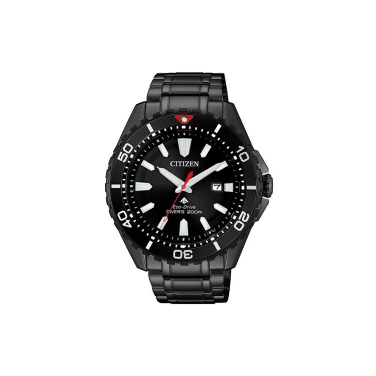 

CITIZEN Sky Eagle Collection Ecology Drive Collection Waterproof Light Powered Quartz Movement Stainless Steel Strap BN0195-54E Black Dial