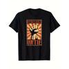 Herren Dyslexie Bewusstsein T-Shirt - Schwarz mit Orange/Rotem "Dyslexics" & "UNITE" Aufdruck, Lustiges Rechtschreibdesign, Lässiges Rundhals-T-Shirt