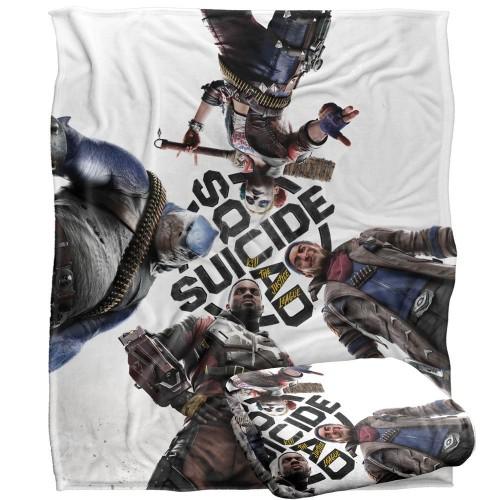 Suicide Squad Kill The Justice League Group Shot Blanket