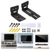 Speaker Slide Rail Heavy Duty Metal Construction Adjustable Soundbar Mount For Home Cinema