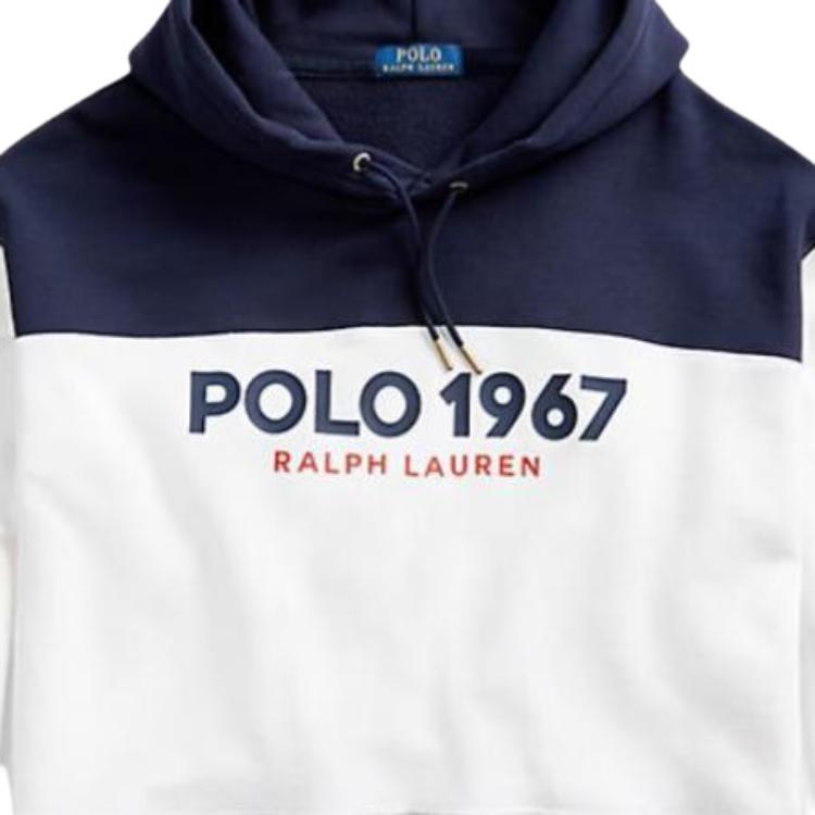 Polo Ralph Lauren Logo Appliqué Pullover Hoodie Long Sleeve Sweatshirt Men Hoodies 710781175-001
