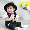 Solid Color Baby Kids Tie Adjustable Necktie Bowtie Party Photography Props