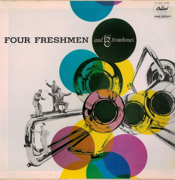 

LP Record FOUR FRESHMEN - Four Freshmen & 5 Trombones ECJ50061 CAPITOL Japan Jazz