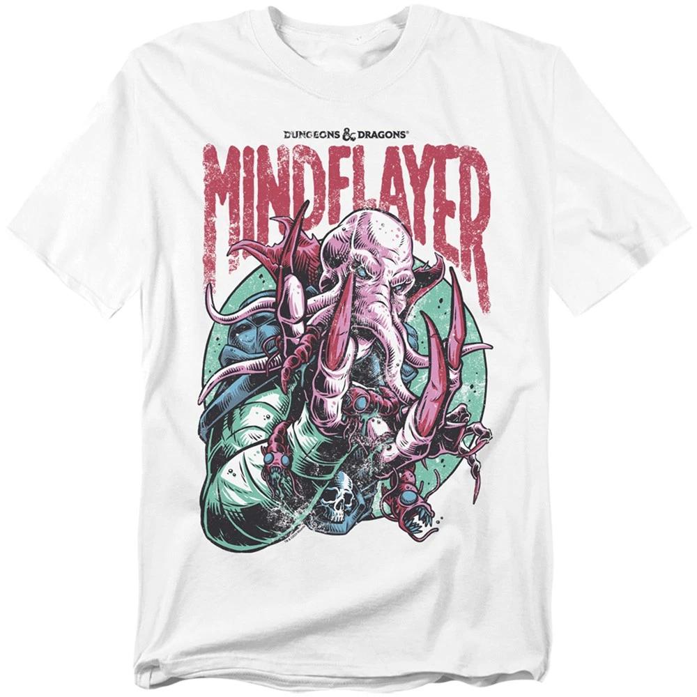 Hasbro Dungeons And Dragons Mindflayer Monster  Unisex Children s T-shirt White 150