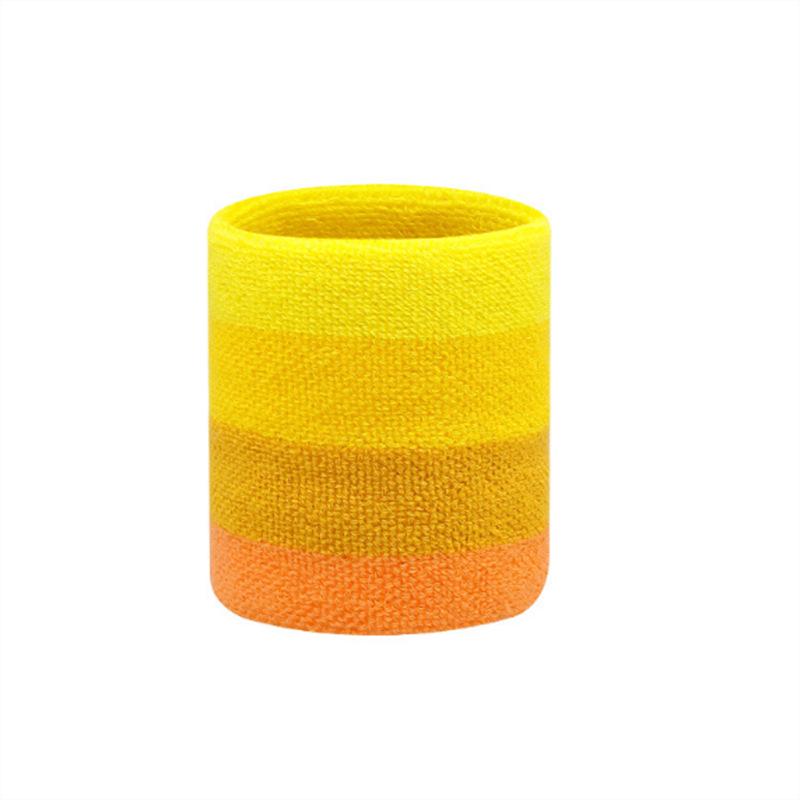 Women's Cotton Wristband with Logo Embroidery, Sweat-Absorbent for Badminton & Fitness.