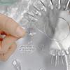 Fake Nail Display Sticks Plastic Nail Color Card Nail Polish Stand Practice Manicure Tools
