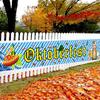München Oktoberfest Banner Fahnen Blau Weiß Themenparty Hängende Dekorationen Deutsches Bierfest Benutzerdefinierte Girlande