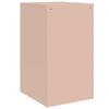 Nightstands 2 pcs. Pink 34.5 x 39 x 62 cm Steel