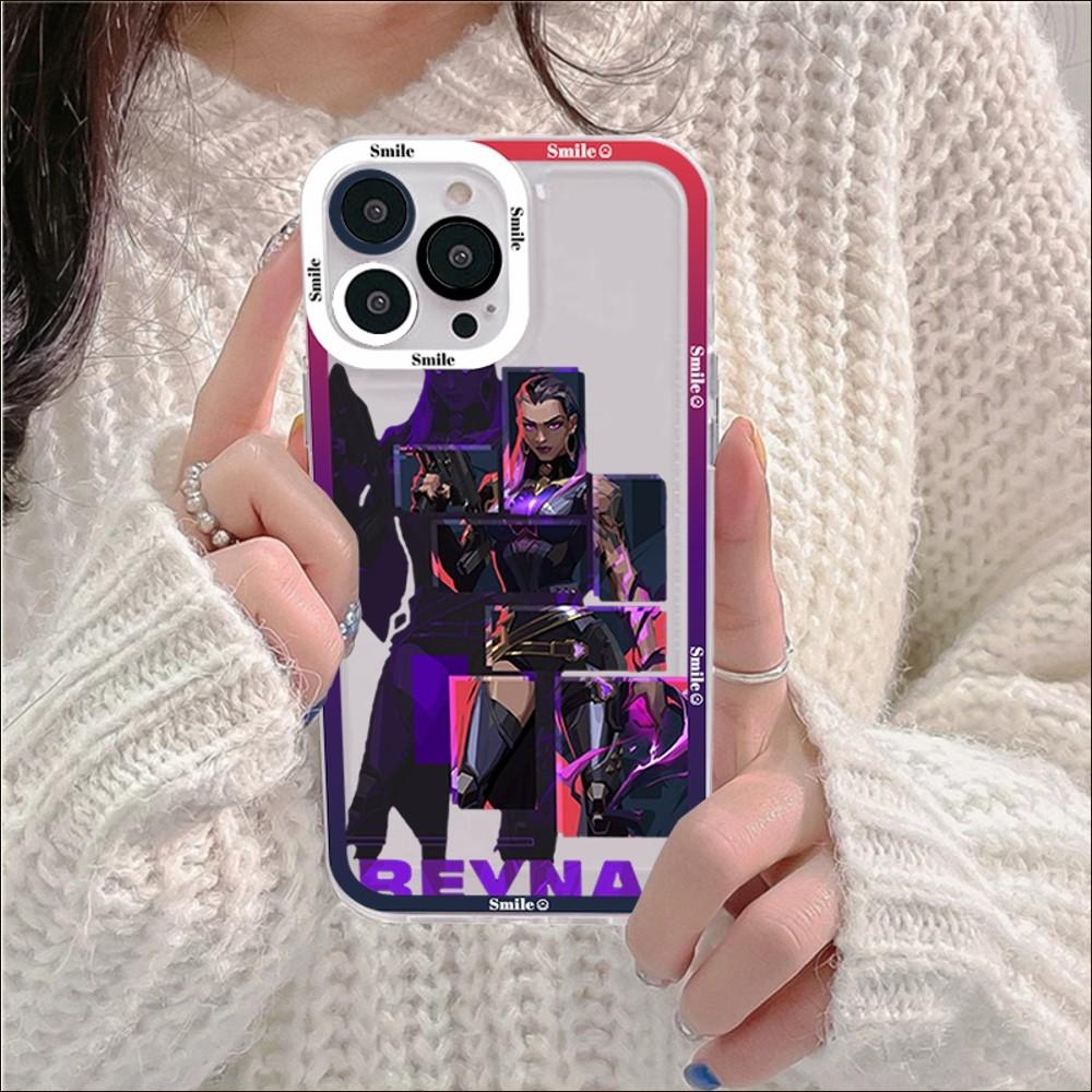 

Valorant Game Character Art Phone Case For iPhone 14 13 12 11 Pro Max XS X XR SE 2020 6 7 8 Plus Mini Protective Cover iphone 12