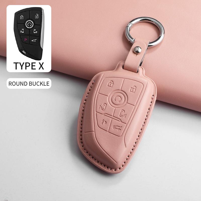 Car Key Case Cover For Buick Envision S/Plus Gl8 Lu Zun Phev Century Avenir Car Remote Key Shell Durable Protecter Accessories