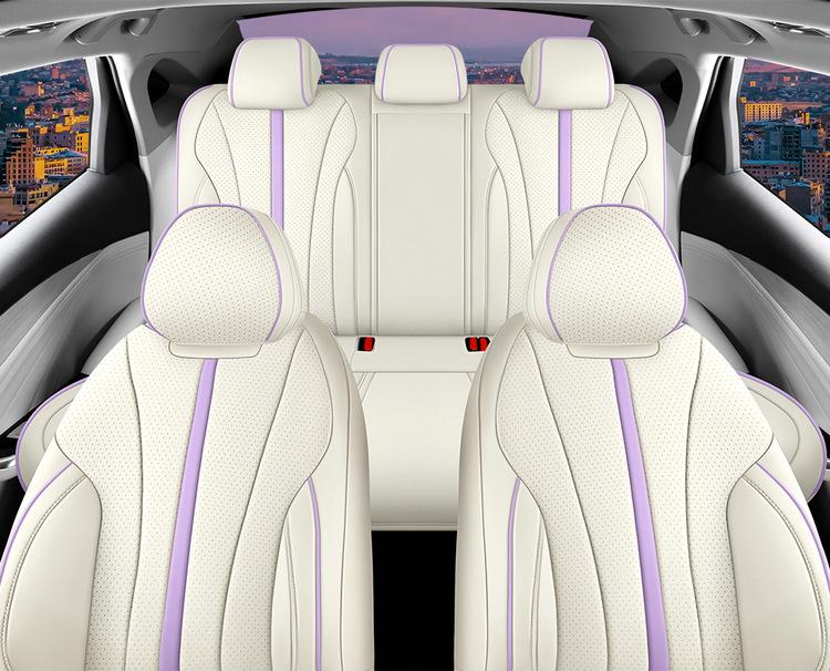 New Model Perforated Leather Car Seat Cushion for Xingrui L - Universal, All-Season Comfort