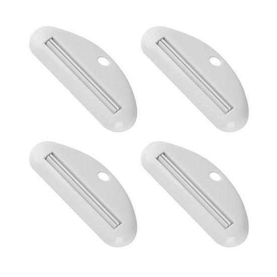 4PCS Toothpaste Squeezer, Durable ABS Toothpaste Roller, Waste Minimizing Reusable Tube Squeezer, for Home Bathroom