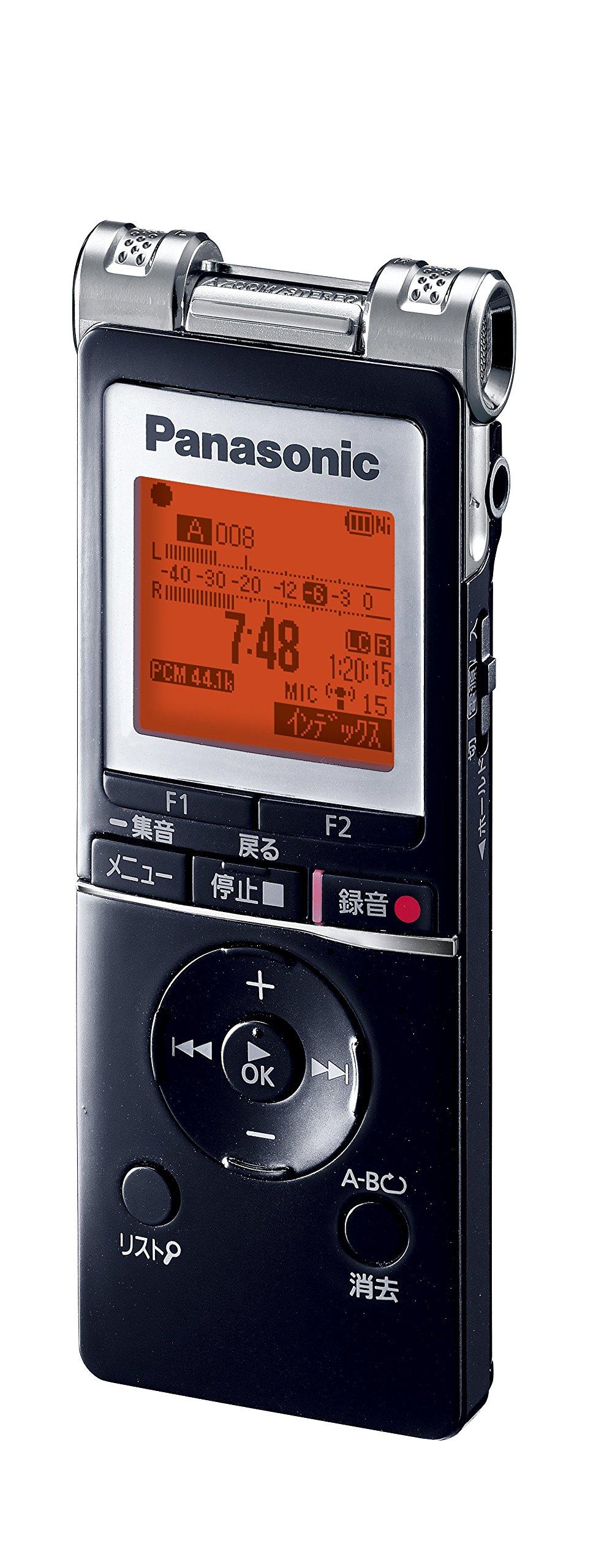 

Цифровой диктофон Panasonic 4 ГБ черный RR-XS455-K