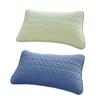 Padded Pillow Cover Quilted Waterproof Pillow Protector Heart Pattern Envelope Pillowcase Protection from Dust And Sweat for Home Bedroom School