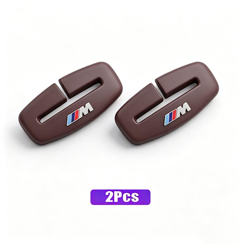 2026New Car Interior Soft Touch Seat Belt Buckle Protective Cover For BMW X1 X2 X3 X5 X4 X6 X7 iX3 F20 F10 F07 Accessories