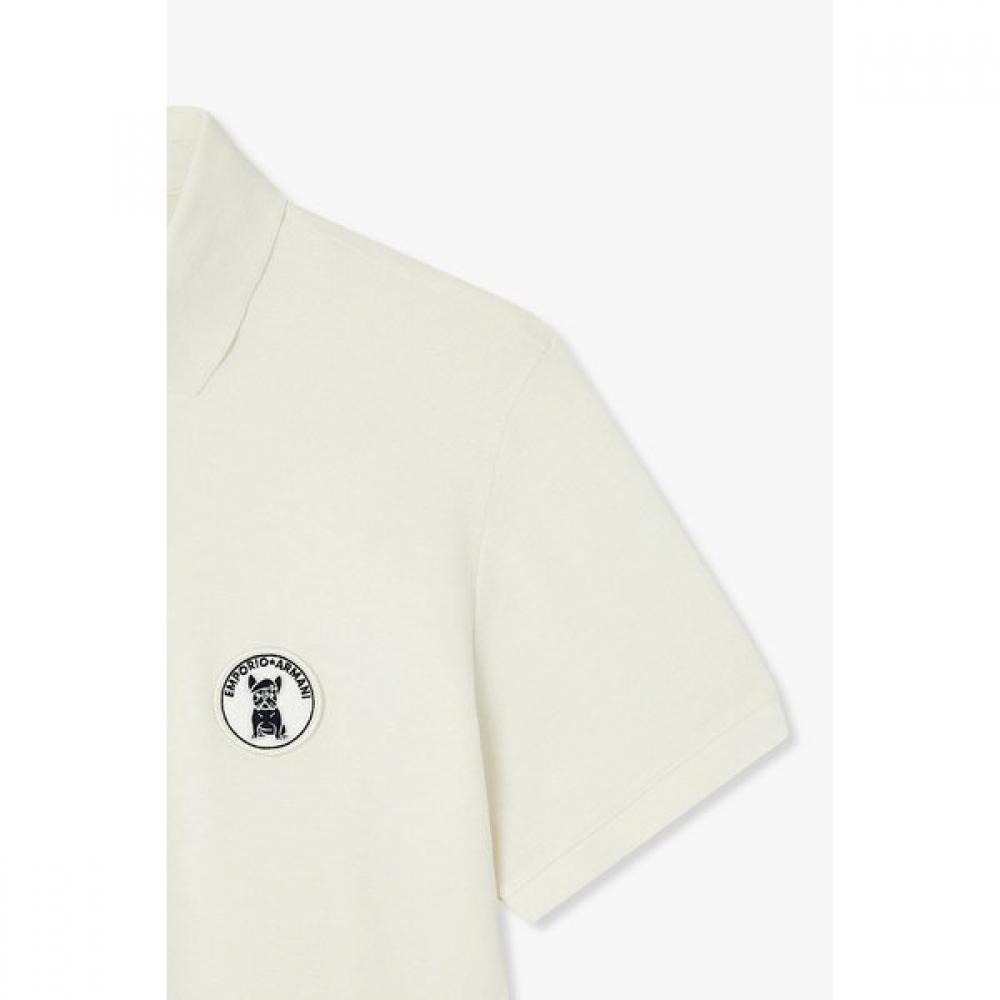 Emporio Armani Men S Dog Patch Pique Polo Shirt A516126052