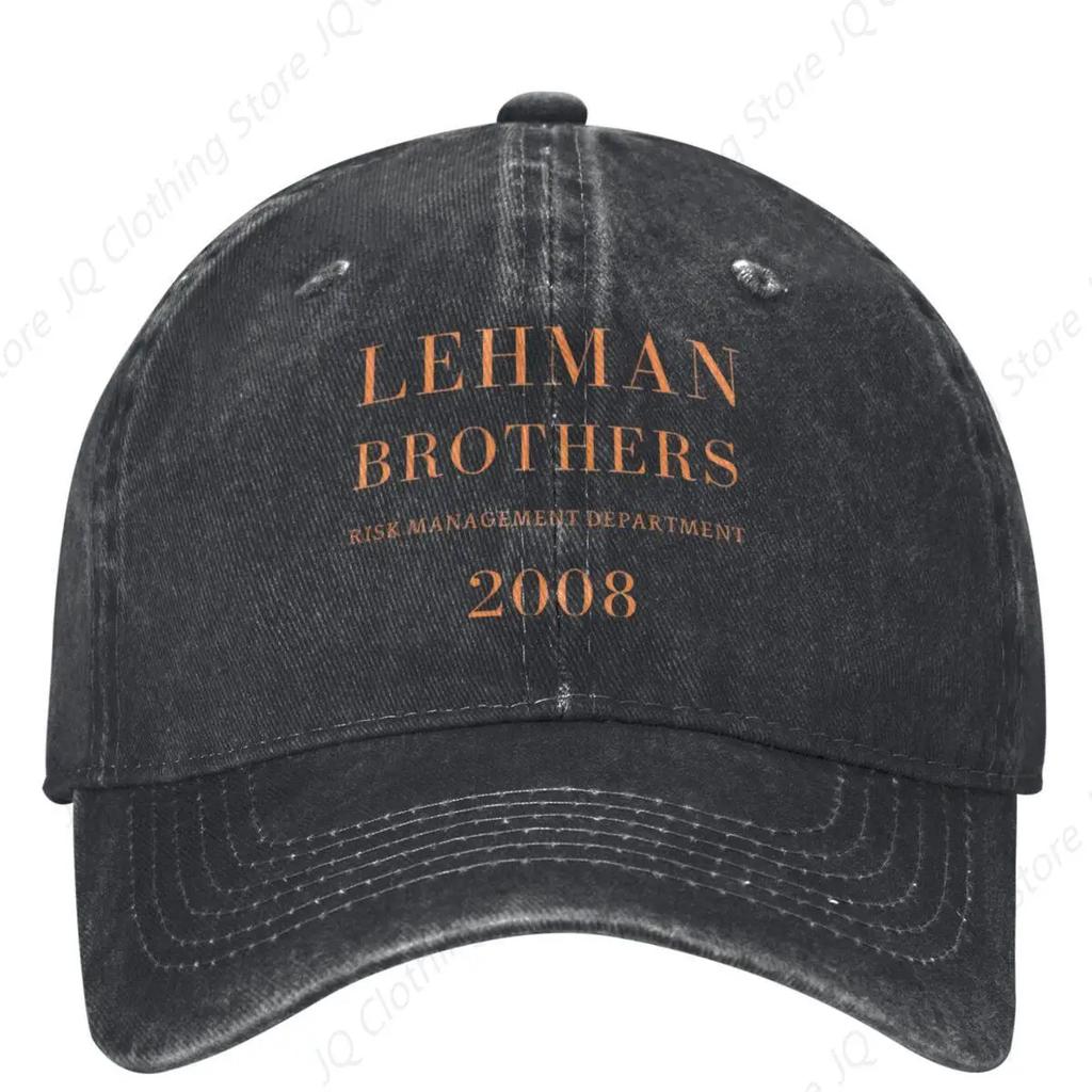 Lehman Brothers Ležérní Baseballová Čepice Letní Klasická S Potiskem Písmen Truckerka Sluneční Ochrana Tenis Skate Hip Hop Čepice Módní Čepice
