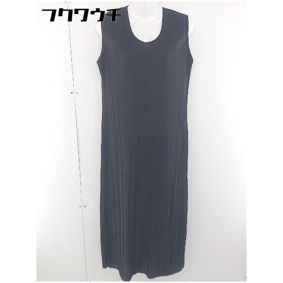 DHOLIC Sleeveless Long Dress Black Women s [Used]