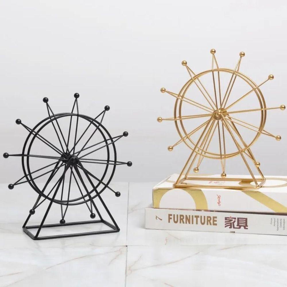 Collectible Ferris Wheel Model Handmad Ferris Wheel Table Decorations Children Toys