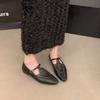 Bailmos Women Pointed Toe Flats Shoes Women Casual Dress Loafers Shoes 2025 Fashion Autumn New Walking Shoes Designer Female