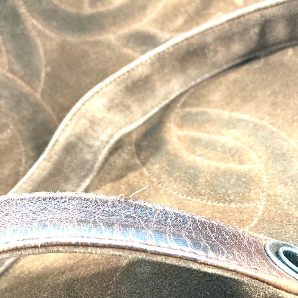 CHANEL vintage CC Mark Triple Coco Cocoball Fringe Tassel Shoulder bag Tote Bag