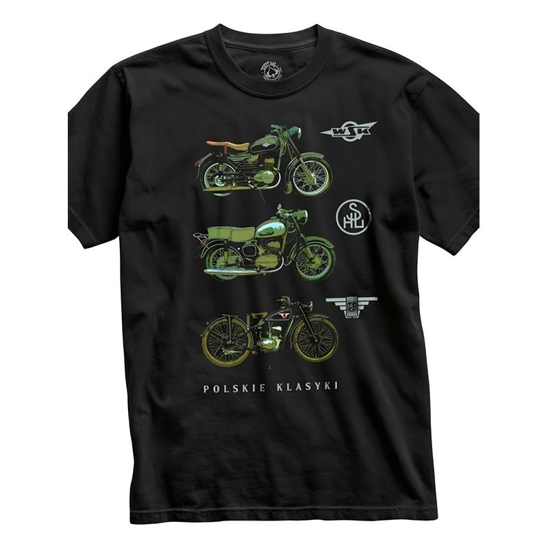 Casual Round Neck Tee Featuring a WSK SHL MVP51 Graphic Print, Perfect for Motorsport Events. This Machine Washable Shirt Offers a Comfortable Fit