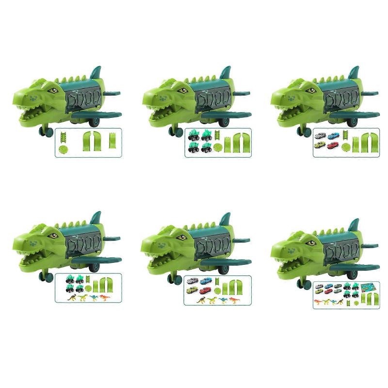 Dinosaur Tracks Mini Race Cars Birthday Gift For 3 4 5 6 Years Old Vehicles Airplane Toys