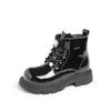 Children's Martin Boots 2025 Autumn New Girls' Boots Korean Version Single Li Short Boots British Style Fashion Princess Leather Boots
