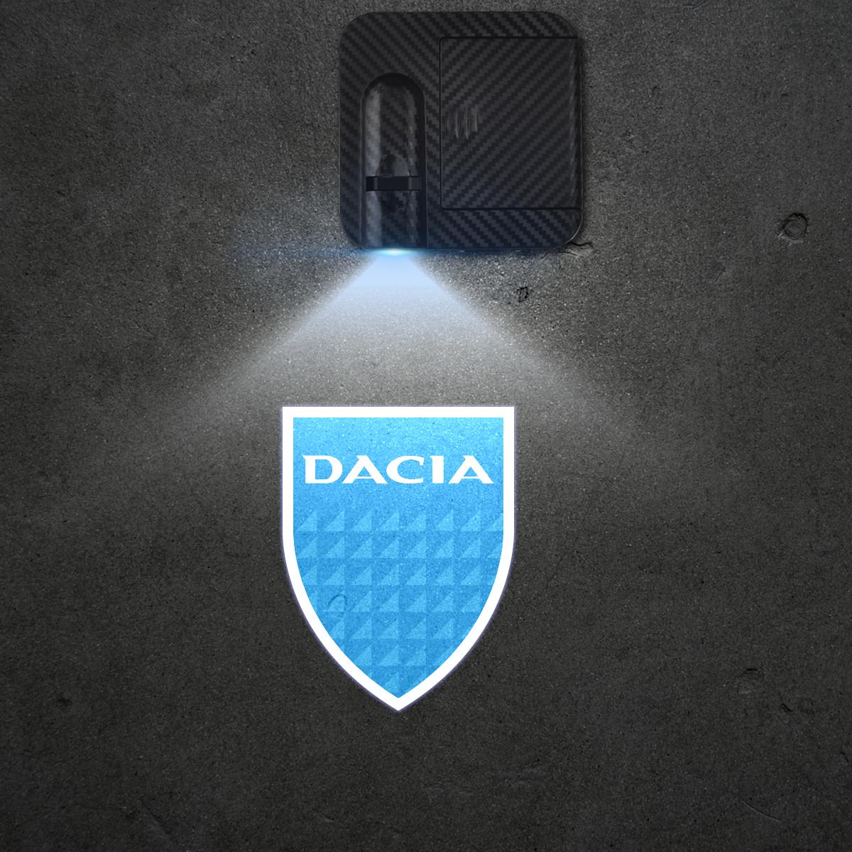 

1/2PCS For Duster Logan Sandero Stepway Sandero Lodgy Dokker Car Door Welcome Lights Laser Projector Logo Wireless Sensing 1 PCS