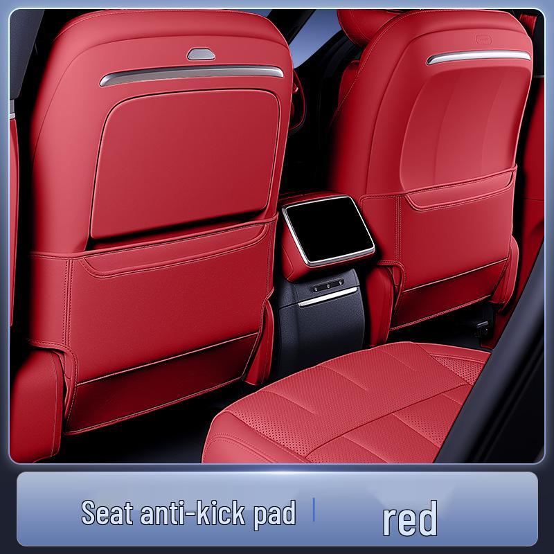 Tapis de protection pour le bas des sièges arrière Hongqi HS6 PHEV - Accessoires d'intérieur pour la protection des sièges arrière.