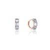 Lloyd Aqua Pastel Rose Cut 10K Gold Earrings Lotl2048T