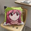 1pc Lucy Elfen Lied Pillow Case Fashion Square Pillowcase Bedroom Sofa Room Ins Decoration Leisure