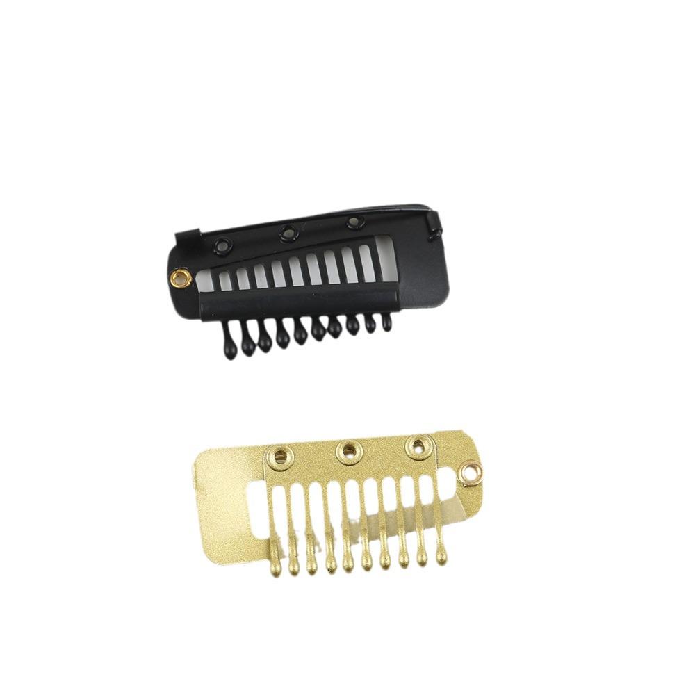 Stainless Steel Elastic Hair Comb Beret with Safety Pin Hairpin Clip Accessory.