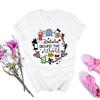 T-shirt Boire Autour du Monde T-shirts Grignoter Autour du Monde Epcot T-shirt de Vacances Cool et Amusant T-shirts Graphiques