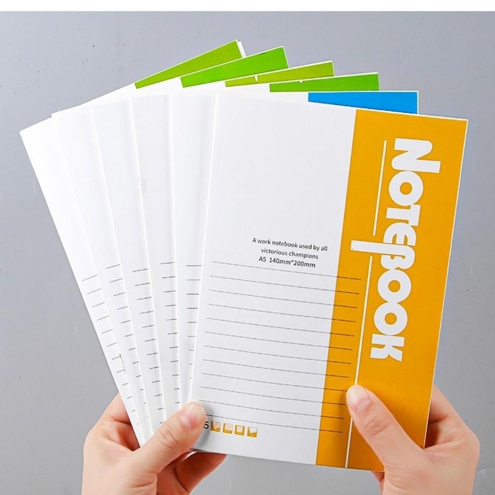 Thick Lined Notepad Soft Cover School Stationery Personal Writing Hardcover  Office Supplies