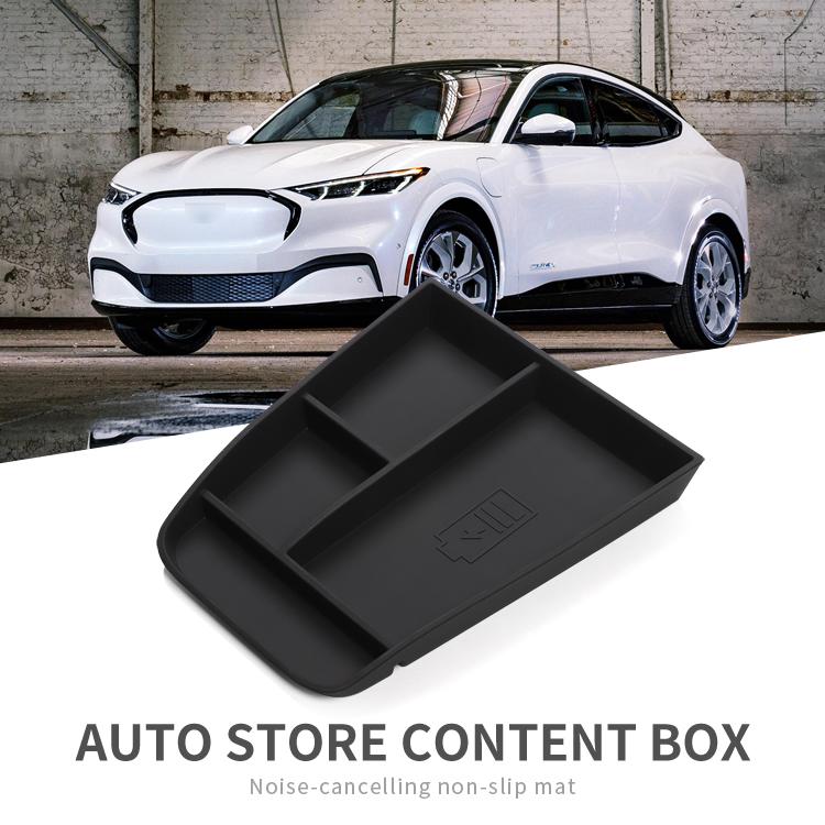 For Ford Mustang Mach-E 2025 2025 Car Central Console Armrest Storage Box Accessories Stowing Tidying Organizers Tray