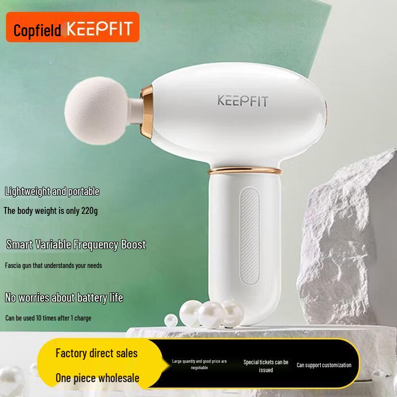 

Keepfit Мини-массажный пистолет для мышц Штепсель CN (адаптер в комплекте)