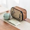 T&T Glaze Shadow Starry Ceramic Travel Tea Set