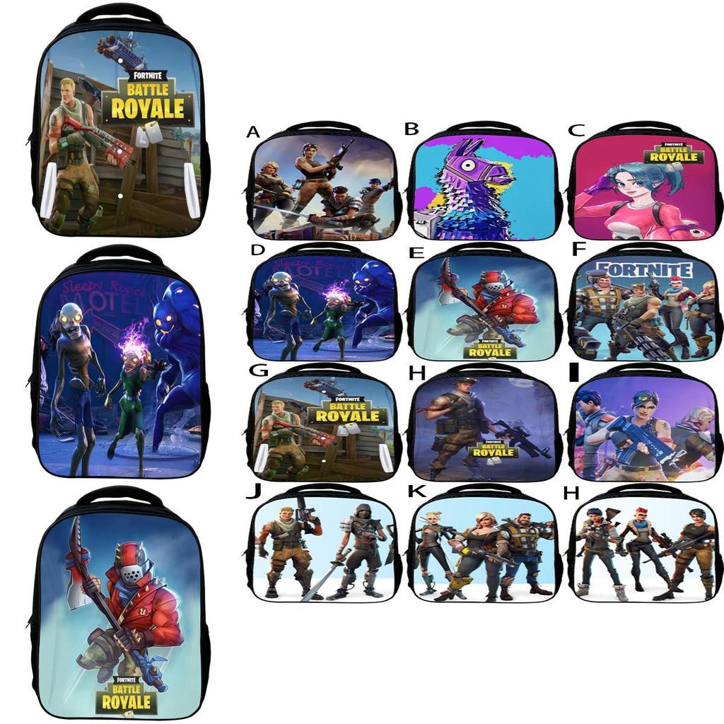 Zaino 3D Stampa Gioco Fortnite Zaino Scuola Borsa da Viaggio Ragazza Ragazzo