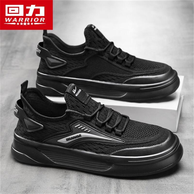 Warrior Men s 2026 Summer Flyknit Mesh Casual Running Shoes 42