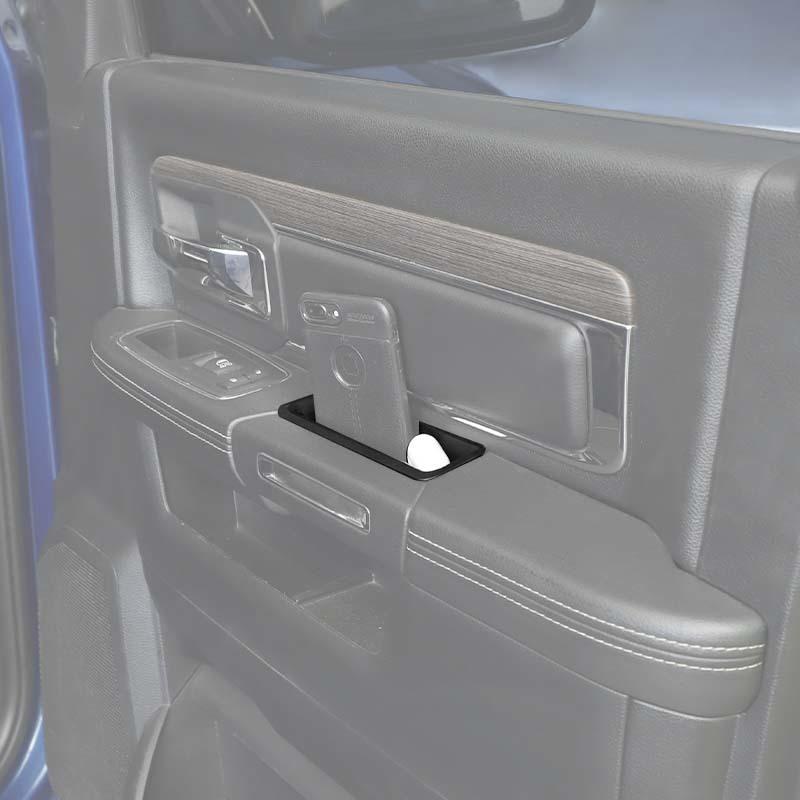 Door Inner Armrest Storage Box Organizer Container For Dodge RAM 2010-2017 Stowing Tidying Accessories,4 pcs