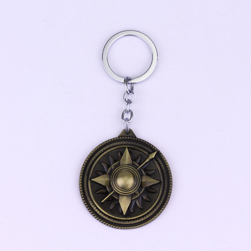 Classic Movie Dragon Shape Keychain Wolf Head Pendant Fashion Trend Bottle Opener Keyring for Fan Collectible Accessories