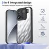 KEYSION Transparent Phone Case for Xiaomi 15T 15T Pro 5G Soft Silicone+PC Clear Shockproof Phone Back Cover for Xiaomi 15T Pro